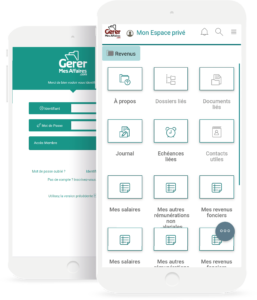 mobile GererMesAffaires.com gestion électronique des documents